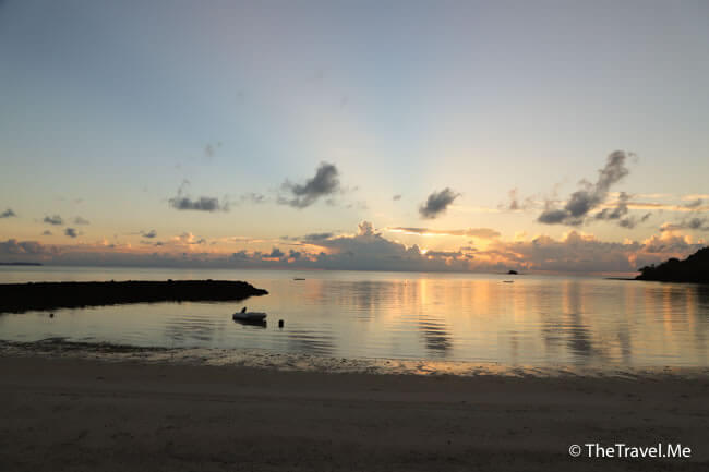 帛琉的醉美夕陽
